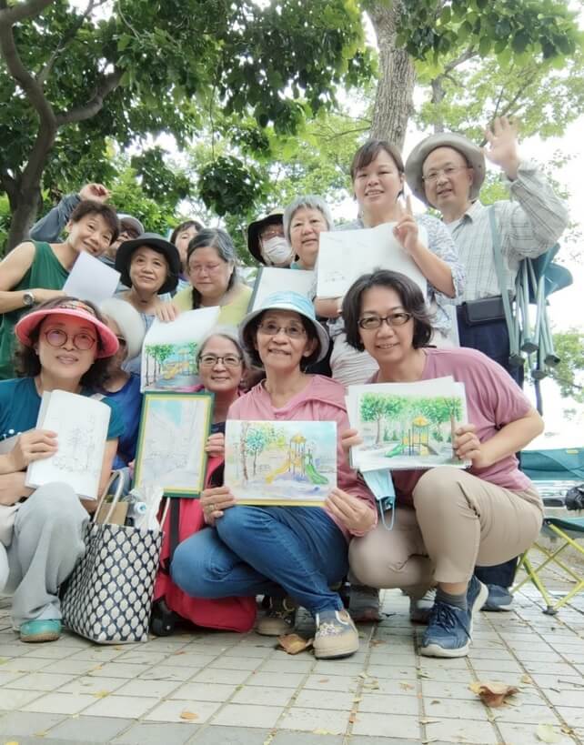城市與人物速寫淡彩－普階
