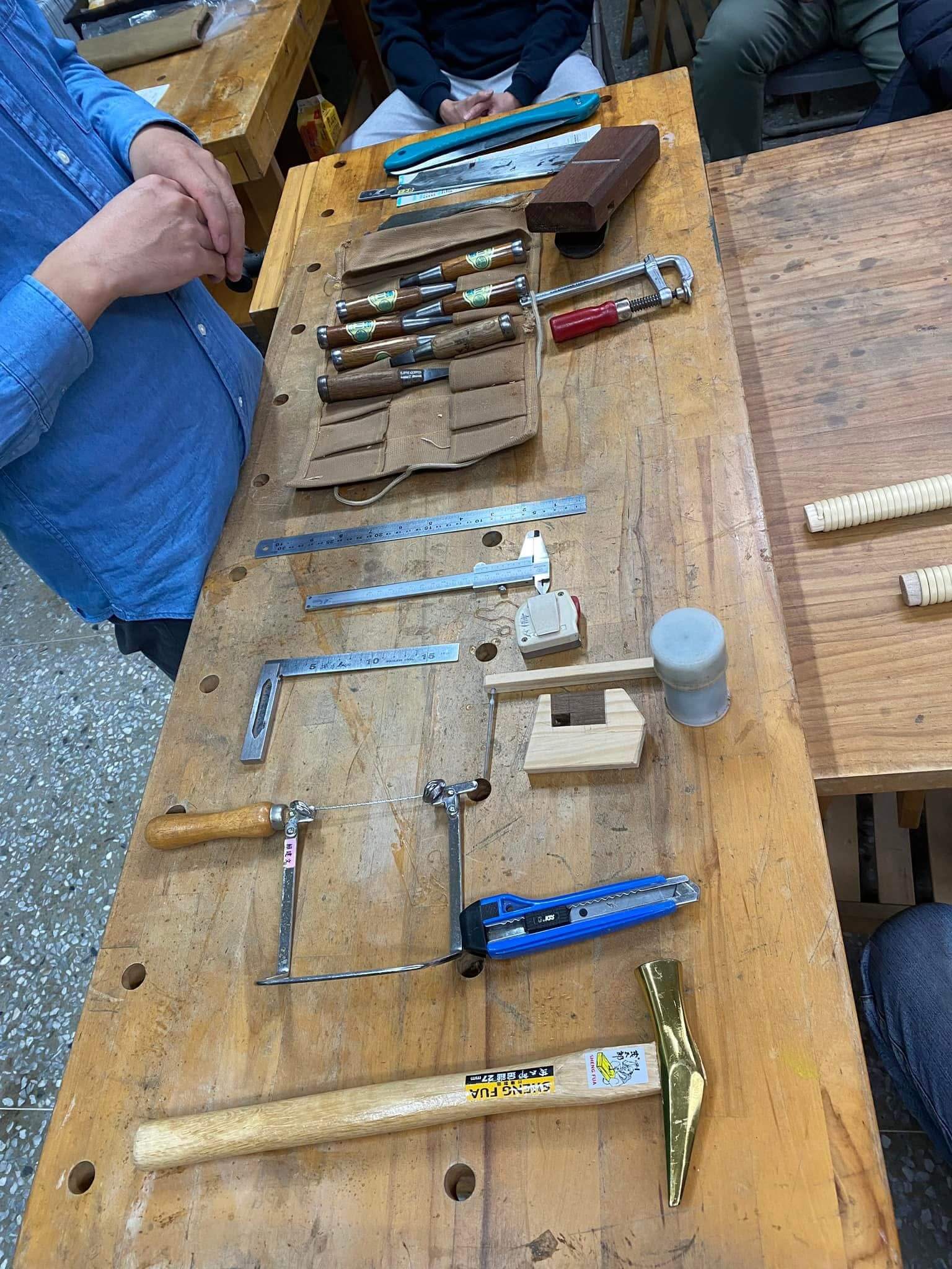 手作榫接木工