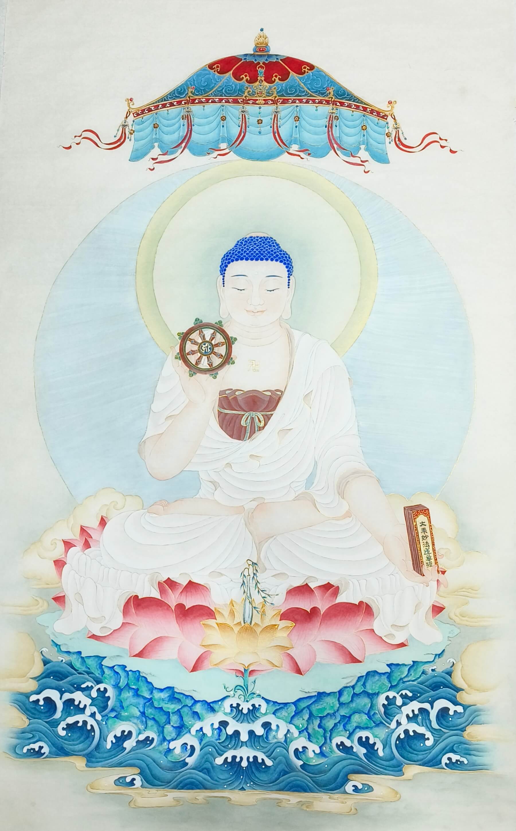 來學工筆畫佛像畫－隔週