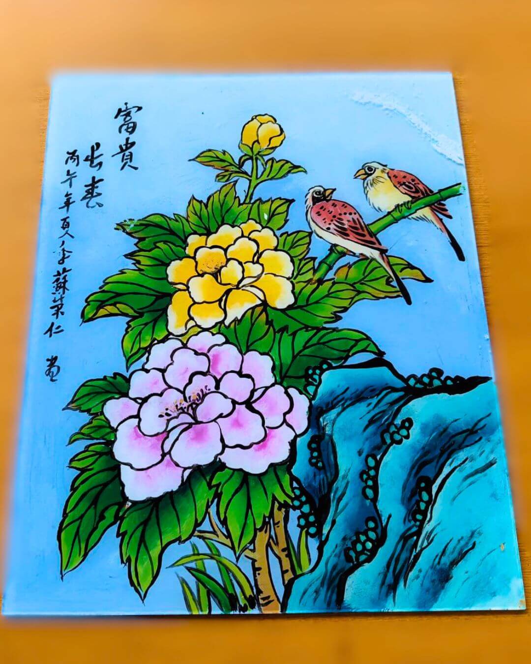 傳統彩繪（玻璃彩）