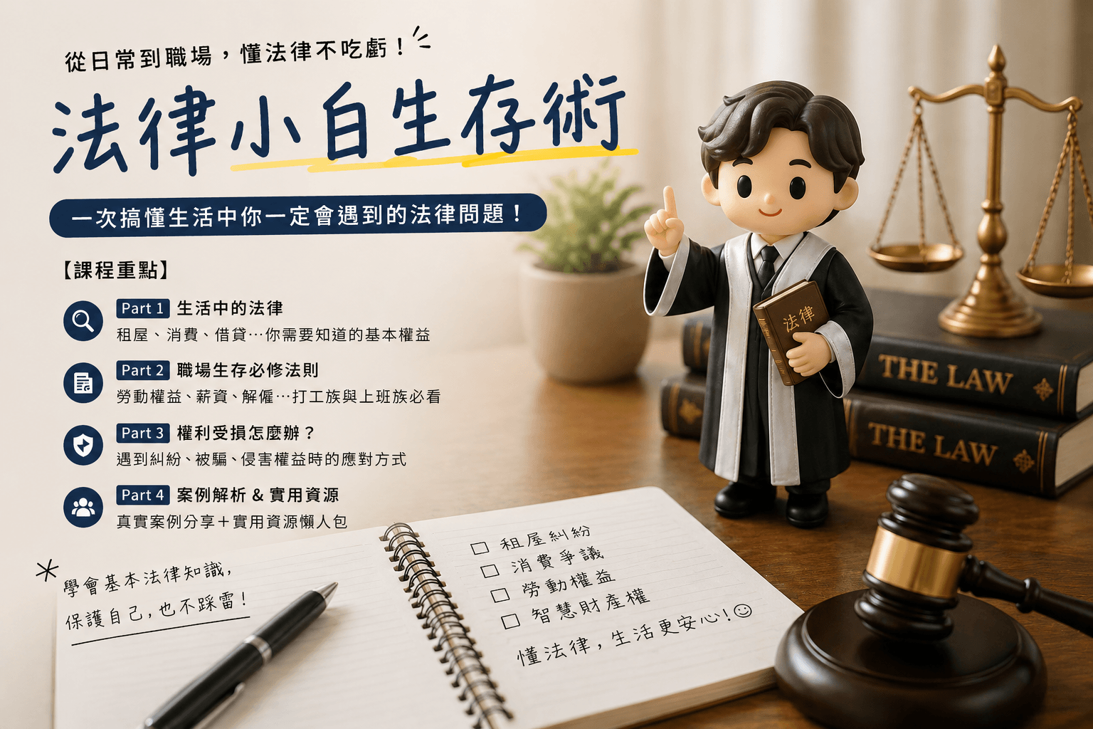 法律小白生存術